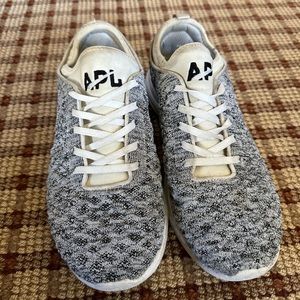 Gray APL TechLoom sneakers